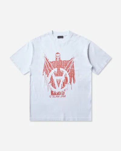 Slam Jam Demon T-shirt In White