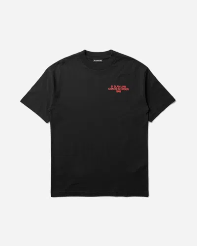 Slam Jam Headquarter T-shirt In Black