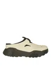 Slam Jam Vibram Rubber Core Sabot White Asparagus In Multicolour