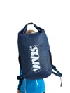 Slam Logo-print Roll-top Backpack In Blue