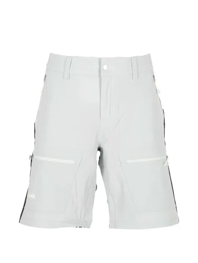Slam Panelled Cargo Shorts In Gray