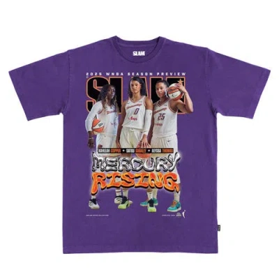 Slam Unisex Alyssa Thomas, Kahleah Copper & Satou Sabally Purple  Cover T-shirt