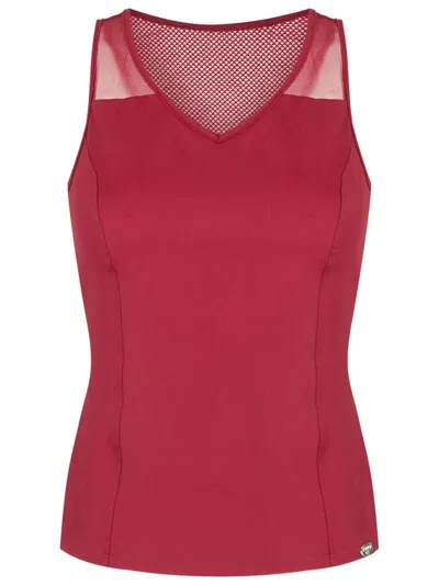 Slama Gym + Manly Performance Tank Top In Red