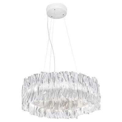 Pre-owned Slamp Accordéon Suspension 2700 Kelvin - White By Marc Sadler