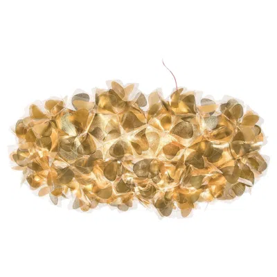 Pre-owned Slamp Clizia Mama Non Mama Large Golden Chandelier In Brown