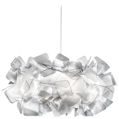 Pre-owned Slamp Clizia Small Pendant Light In Fumé By Adriano Rachele In Transparent