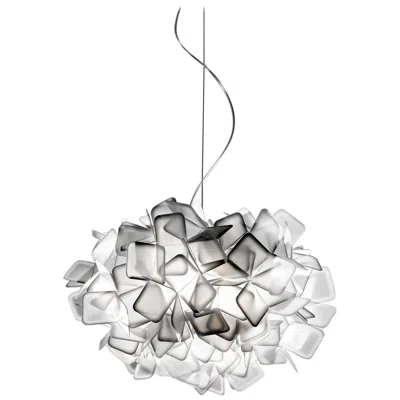 Pre-owned Slamp Clizia Small Pendant Light In White By Adriano Rachele