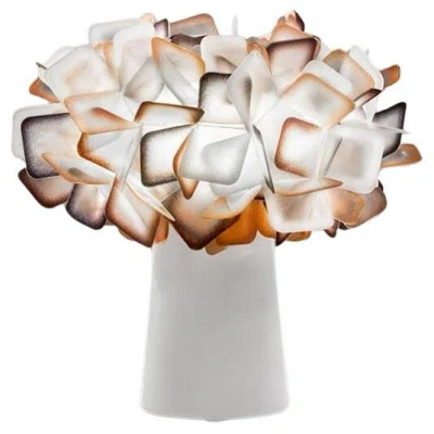 Pre-owned Slamp Clizia Table Light In Orange By Adriano Rachele