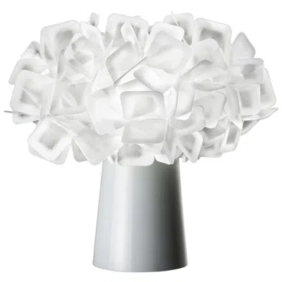 Pre-owned Slamp Clizia Table Light In White By Adriano Rachele