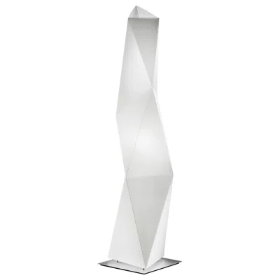 Pre-owned Slamp Diamond Floor Light Large In White By Paolucci & Statera