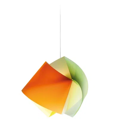 Pre-owned Slamp Gemmy Pendant Light In Multicolor By Spalletta, Croce, Ragnisco & Wijffels In Orange