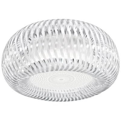 Pre-owned Slamp Kalatos Flushmount Prisma By Adriano Rachele In Transparent