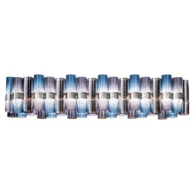 Pre-owned Slamp - La Lollo Suspension Linear 100 - Gradient By Lorenza Bozzoli In Transparent