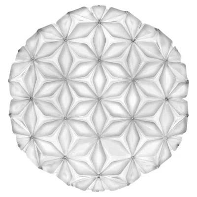 Pre-owned Slamp - La Vie Ceiling/wall Medium - White - By Adriano Rachele