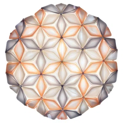 Pre-owned Slamp - La Vie Ceiling/wall Mini - Amber - By Adriano Rachele In Brown