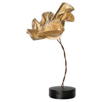 Pre-owned Slamp Lafleur Battery Table Lamp Velvet By Marc Sadler In Brown