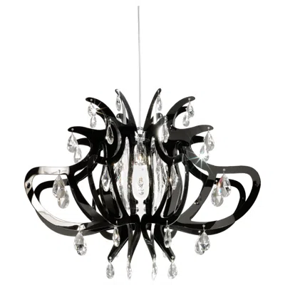 Pre-owned Slamp Lillibet Pendant Light In Black By Nigel Coates