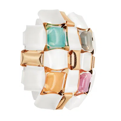 Pre-owned Slamp Mida Applique Multi-color By Adriano Rachele In Sand