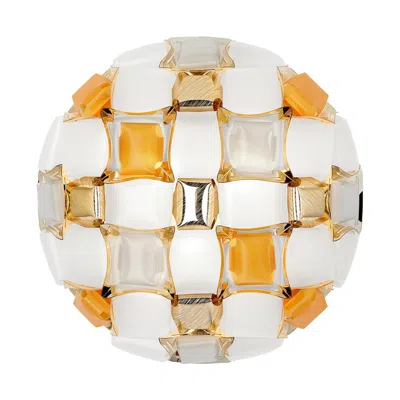 Pre-owned Slamp Mida Wall/ceiling Light Amber By Adriano Rachele In Brown
