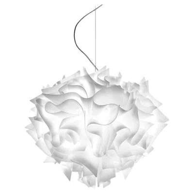 Pre-owned Slamp Veli Large Suspension Light In White By Adriano Rachele