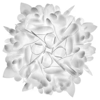 Pre-owned Slamp Veli Medium Light Foliage By Adriano Rachele In Transparent