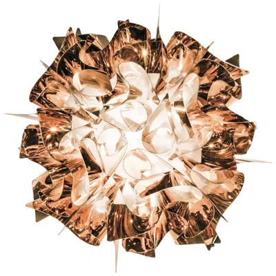 Pre-owned Slamp Veli Mini Flush Light In Copper By Adriano Rachele In Sand