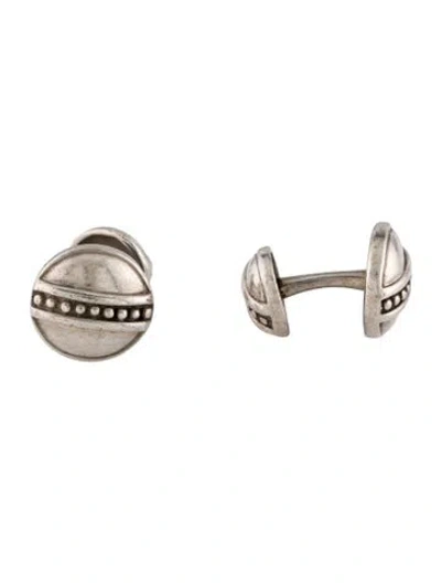 Pre-owned Slane Column Cufflinks In Multi