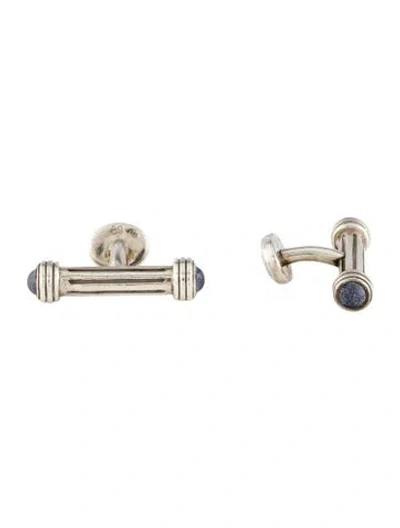 Pre-owned Slane Lapis Lazuli Cufflinks In Multi