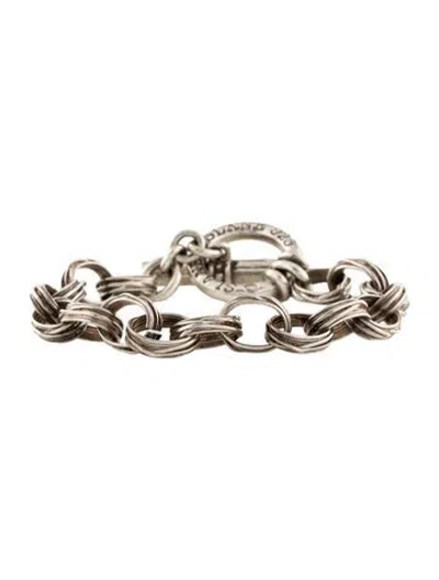 Pre-owned Slane Toggle Link Bracelet, 6.25" In Multi