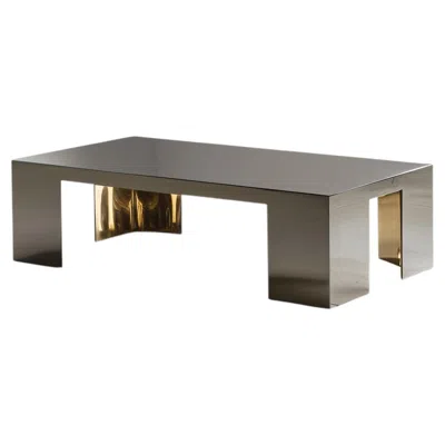Pre-owned Slash Objects Aura, Minimalist Modern Coffee Table, Contemporary Design In Gray