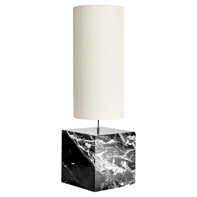 Pre-owned Slash Objects Black Marble And Boucle Coexist Floor Lamp By  Floor Model