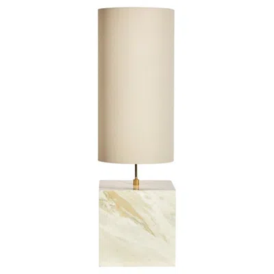 Pre-owned Slash Objects Cielo Marble & Brass Coexist Table Lamp 'large' By  - Floor Sample In Sand