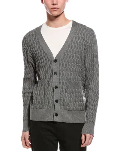 SLATE & STONE CABLE KNIT V-NECK CARDIGAN