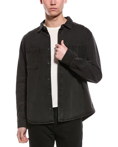 Slate & Stone Denim Shirt In Black