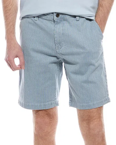 Slate & Stone Engineer Stripe Short In Blue