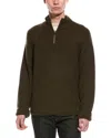 Slate & Stone Ribbed 1/4-zip Mock Neck Sweater In Multi