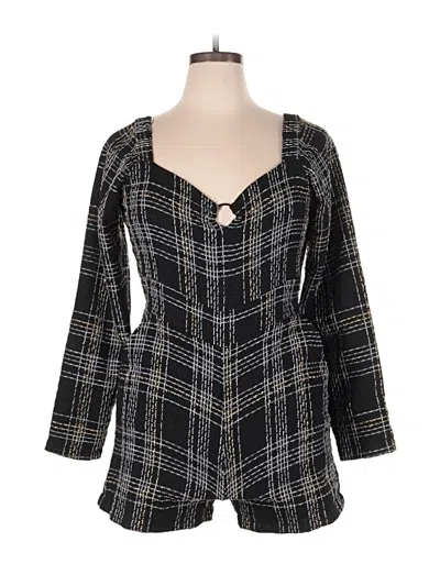 Pre-owned Slate & Willow Casual Dress In Black