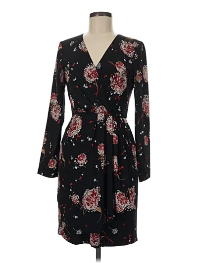 Pre-owned Slate & Willow Casual Dress In Black