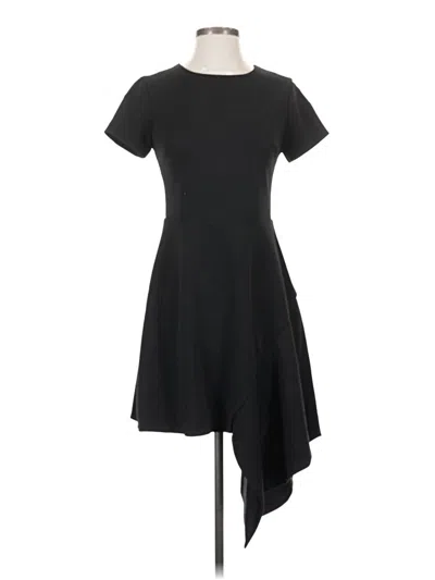 Pre-owned Slate & Willow Casual Dress In Black