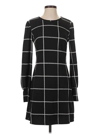 Pre-owned Slate & Willow Casual Dress In Black