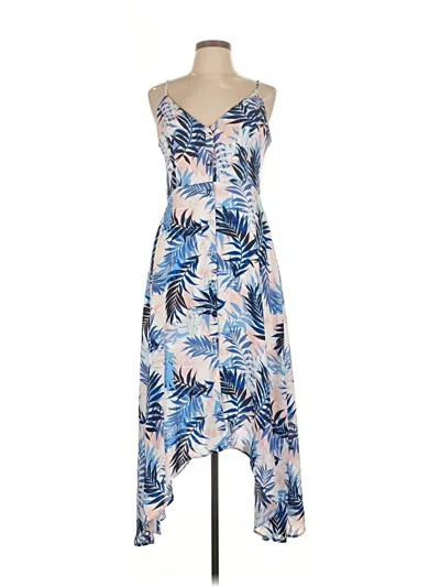 Pre-owned Slate & Willow Casual Dress In Blue