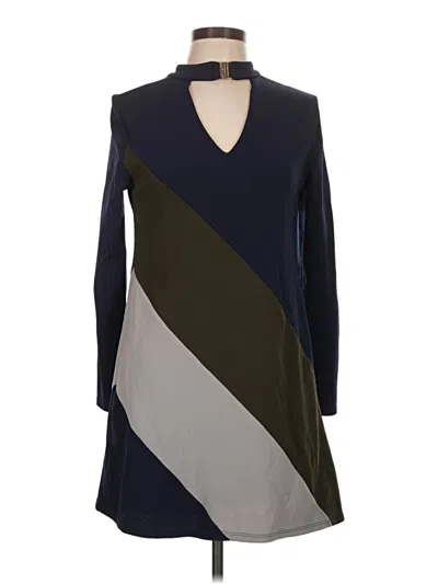 Pre-owned Slate & Willow Casual Dress In Blue