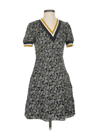 Pre-owned Slate & Willow Casual Dress In Gray