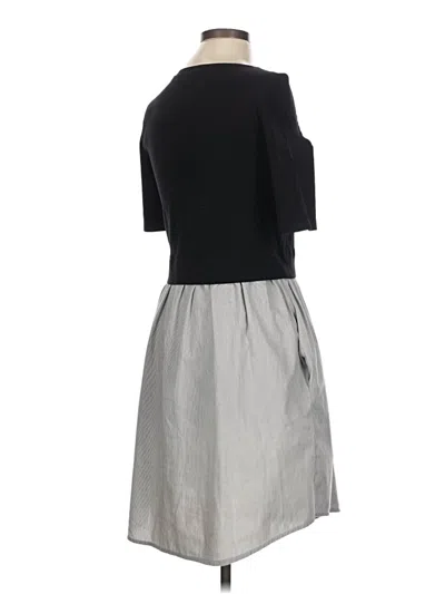 Pre-owned Slate & Willow Casual Dress In Gray