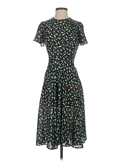 Pre-owned Slate & Willow Casual Dress In Green
