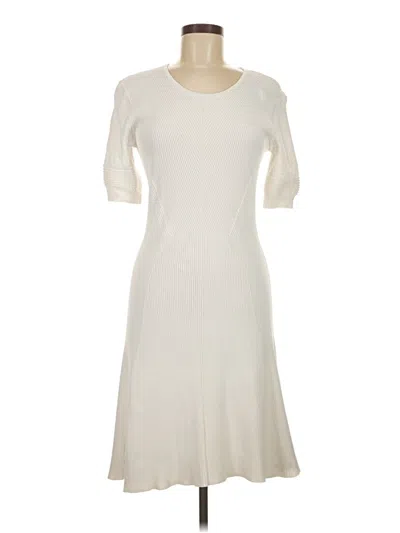 Pre-owned Slate & Willow Casual Dress In Ivory