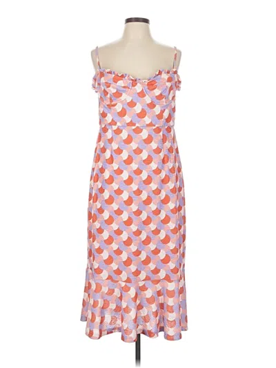Pre-owned Slate & Willow Casual Dress In Pink