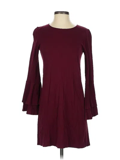 Pre-owned Slate & Willow Casual Dress In Red