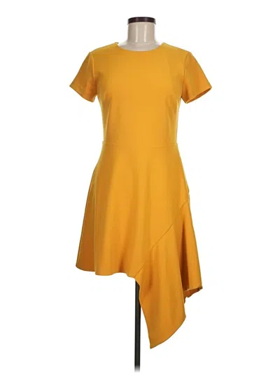 Pre-owned Slate & Willow Casual Dress In Yellow