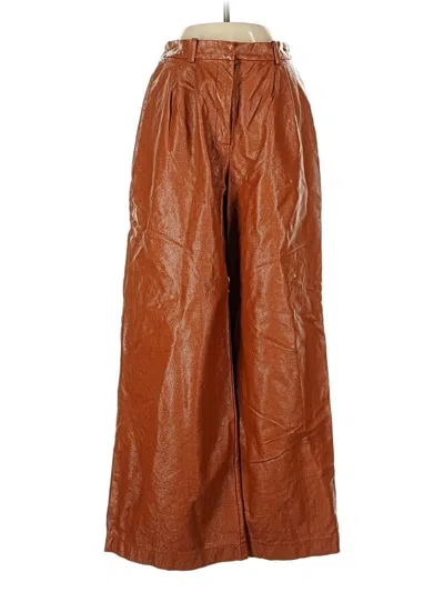 Pre-owned Slate & Willow Casual Pants In Brown